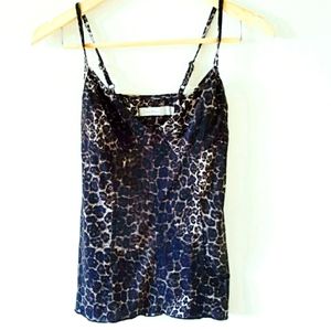 Costa Blanca Animal Leopard Printed Cami Top M